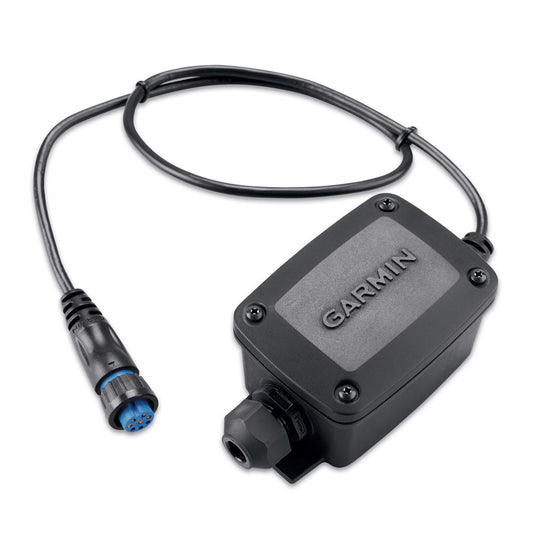 Garmin 6 Pin Transducer to 8 Pin Sounder Connector Block