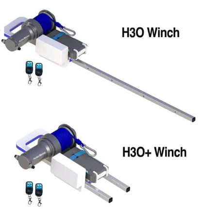 Hurley H3O Davit System (Electric Winch)