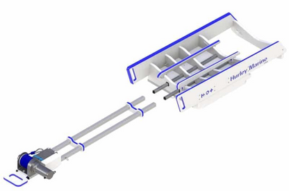 Hurley H3O+ Davit System (Electric Winch)