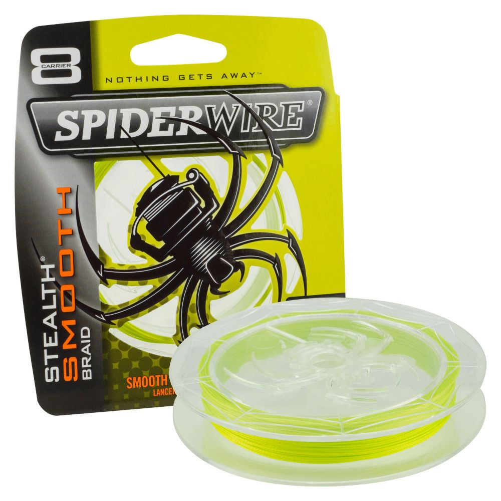 Spiderwire Smooth 8 Braid Yellow Fishing Line 15.8Kg - 150m