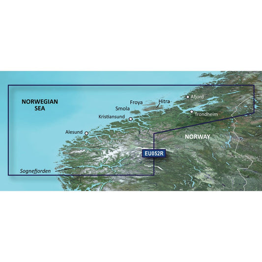 Garmin BlueChart G3 Vision - VEU052R: Sognefjorden - Svefjorden