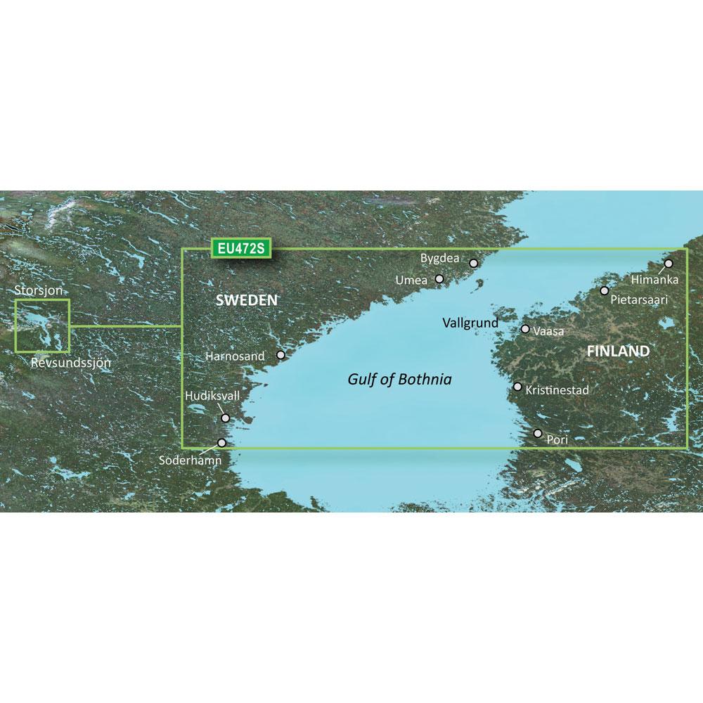 Garmin BlueChart G3 Vision - VEU472S: Gulf of Bothnia Center